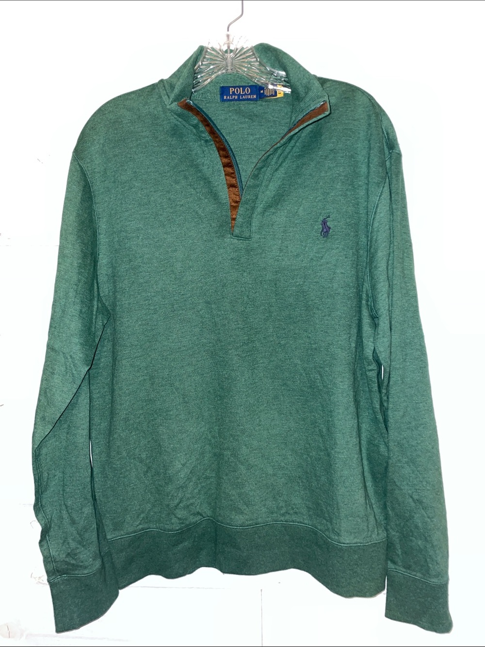 Polo by Ralph Lauren Forest Green Half-Zip Pullover